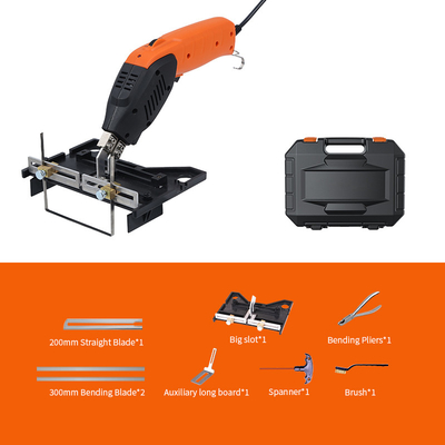 Taglierina calda senza cordone scanalata della schiuma del coltello di raffreddamento a aria 200W