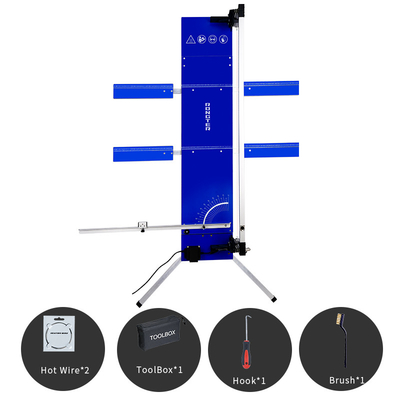tagliatrice calda blu della schiuma del cavo 200W con il trasformatore della scatola di plastica