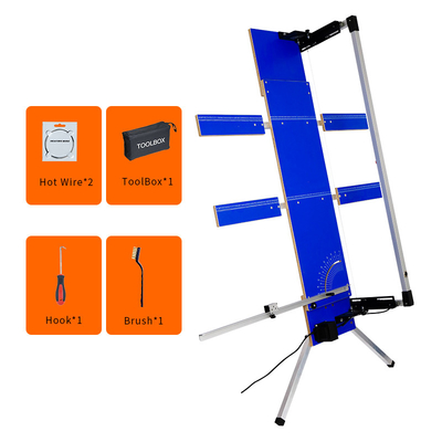 tagliatrice calda blu della schiuma del cavo 200W con il trasformatore della scatola di plastica