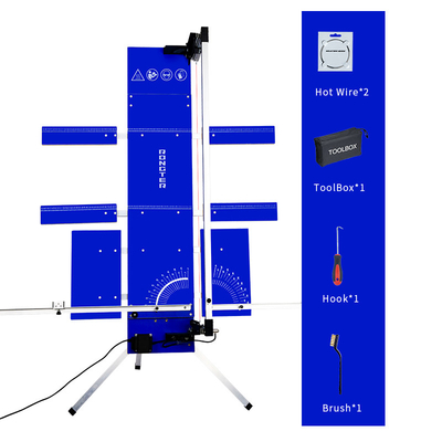 Tagliatrice calda blu del cavo 110V-240V con le ali