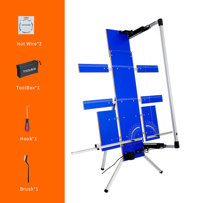 Tagliatrice calda blu del cavo 110V-240V con le ali