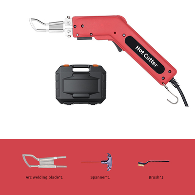 Taglierina calda del tessuto del coltello del tessuto 100W con il micro commutatore elettronico