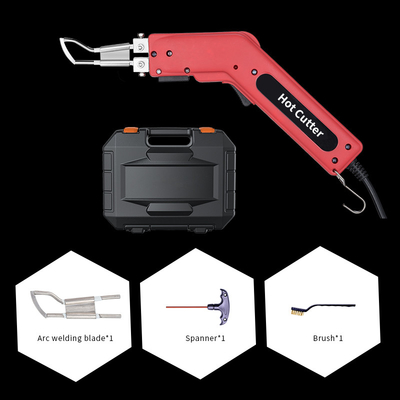 Taglierina calda del tessuto del coltello di temperatura controllabile con 2.5M Power Cord