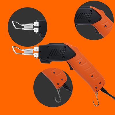 Taglierina calda tenuta in mano del tessuto del coltello della corda 100W per l'indumento