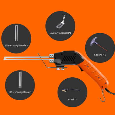 Il coltello caldo elettrico 150mm tenuto in mano spuma lama 200W della taglierina 200mm