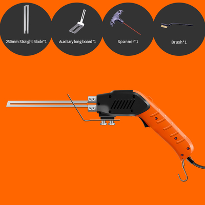 raffreddamento a aria tenuto in mano 250W del cavo di 250mm del coltello della taglierina calda della schiuma