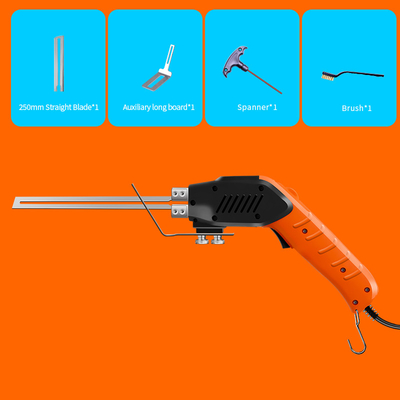 raffreddamento a aria tenuto in mano 250W del cavo di 250mm del coltello della taglierina calda della schiuma