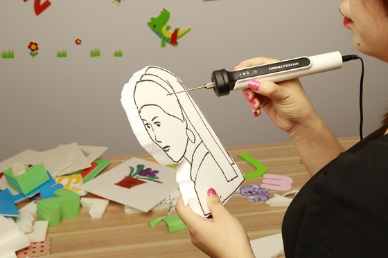 Taglio caldo Pen For Kindergarten Children Handmade della schiuma del cavo