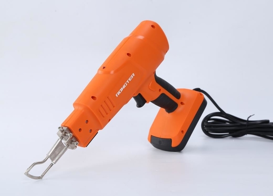 Taglierina calda tenuta in mano del tessuto del coltello di raffreddamento a aria con il piede 100W della guida