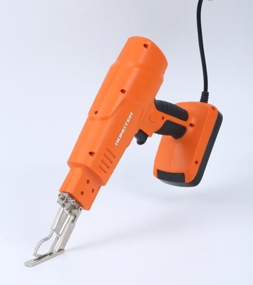 Taglierina calda tenuta in mano del tessuto del coltello di raffreddamento a aria con il piede 100W della guida